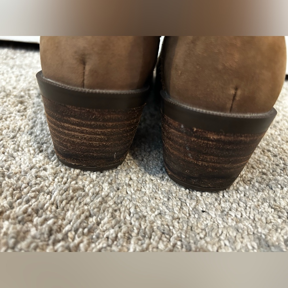 🥾EUC TEVA Women Anaya Chelsea Waterproof Brown Boots in Size 8 1/2 - Picture 11 of 16